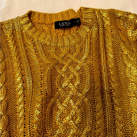 Gold elegant luxury pullover - Picture 8 of 9
